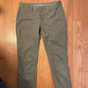 Horny Toad Green Straight Leg Pants